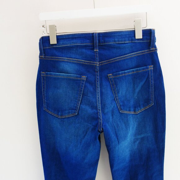 LC Lauren Conrad High Rise Bootcut Stretch Blue Jeans (6 Short) NWT! - Picture 6 of 11